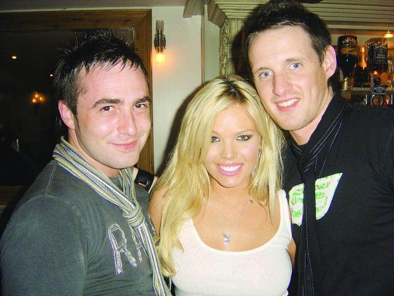 Playboy playmate Colleen Shannon visits Earth Nightclub in Derry