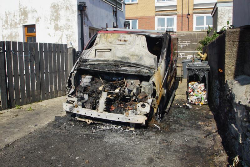Arson attacks on homes and a van in Derry this morning described as 'attempted murder'