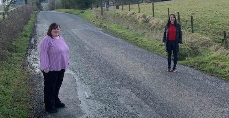 Improvement work begins on County Derry road