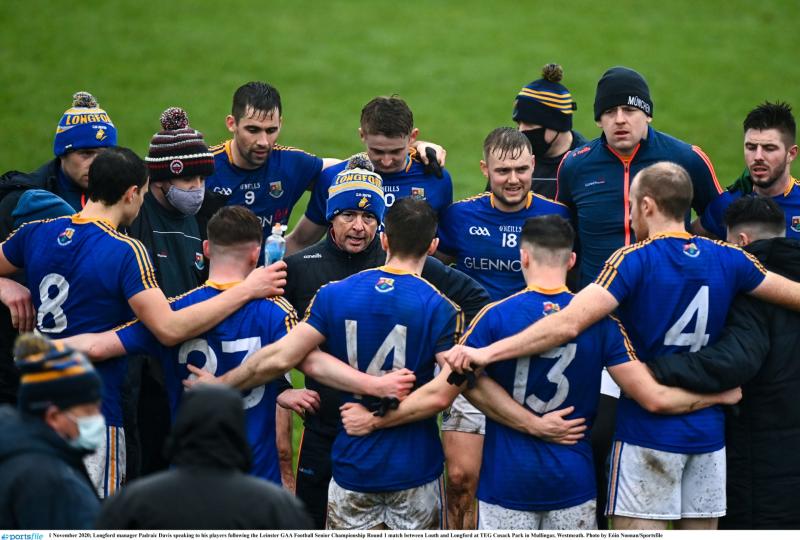 Longford manager Padraic Davis conscious of  'very thin line between success and failure' in revamped national league  