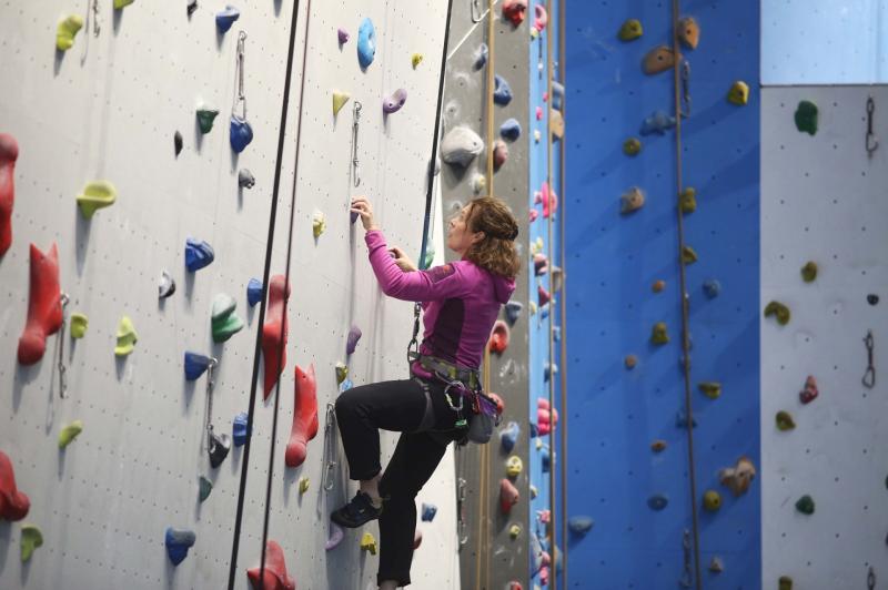 Derry's popular climbing wall at Foyle Arena has reopened to the public