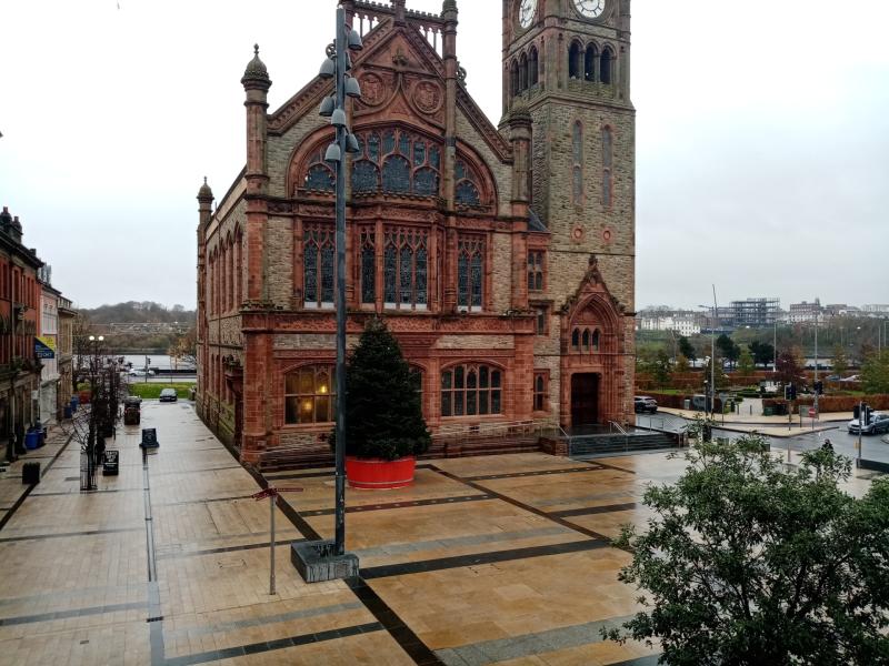 Sentence handed down to man who climbed Christmas tree in Derry