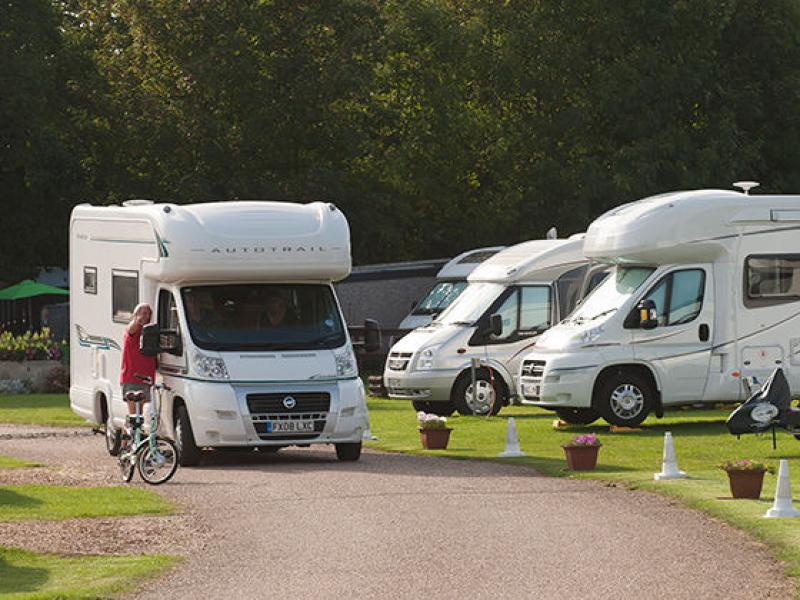Call for dedicated motorhome parking provision 
