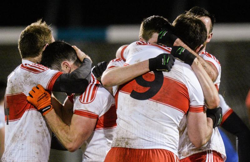 Archive: Derry battle their way to victory in Cavan