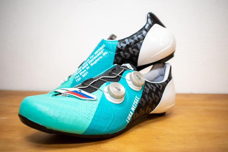 Local designer will have his shoes on show at next  month's Tour De France