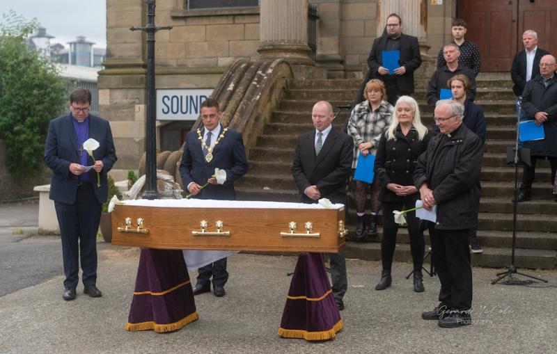 Mayor and Derry bishops are 'naturals' in debut film roles