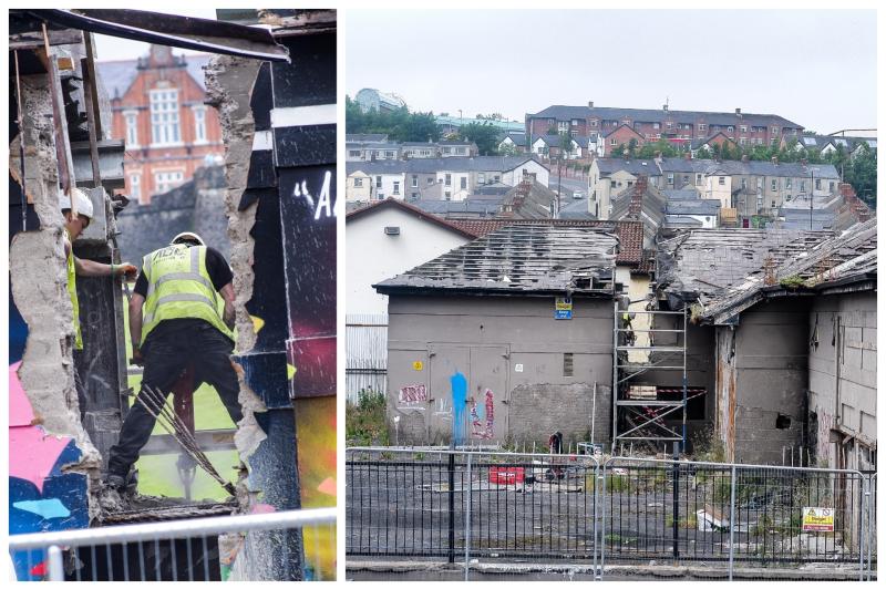 Bogside resident: ‘Thank God, it’s finally coming down’