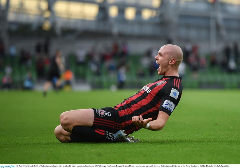 Watch: Georgie Kelly's brace for Bohemians the the Aviva