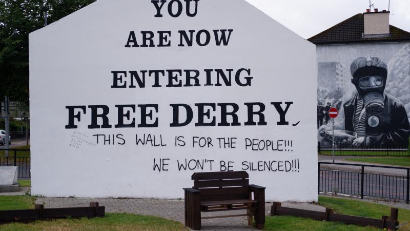 'This wall is for the people, we won't be silenced'