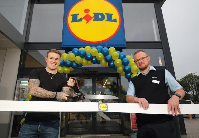 X-Factor star opens Lidl's new £8m Derry 'superstore'