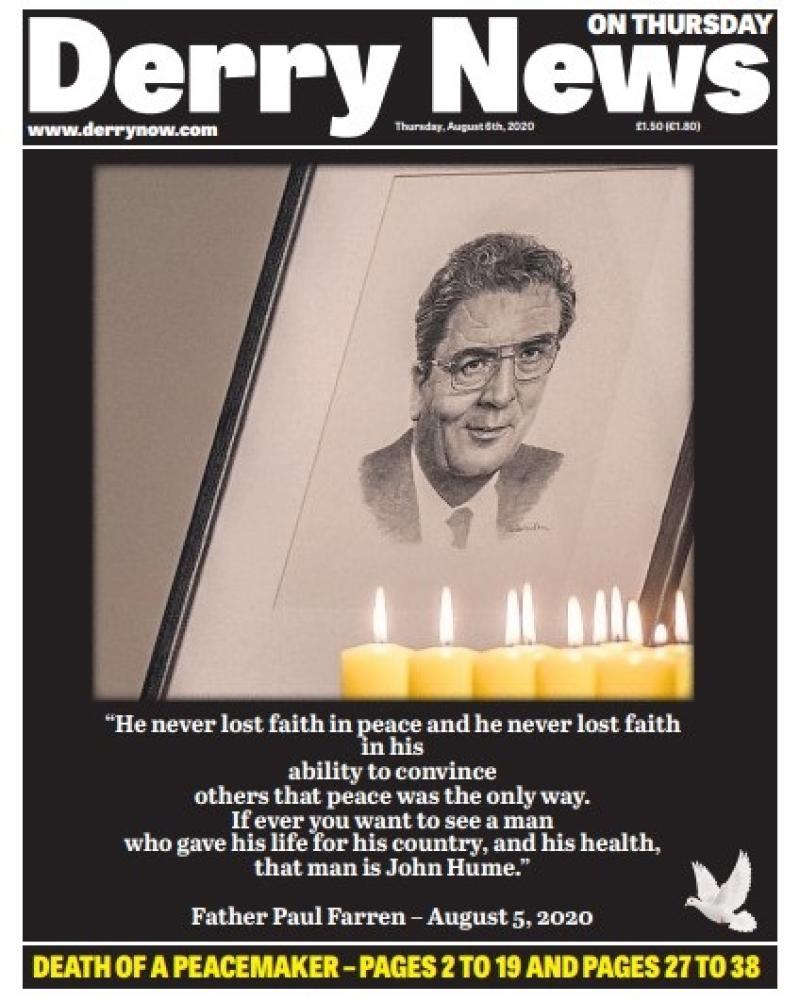 John Hume's family and many others to mark the first anniversary of his death tomorrow