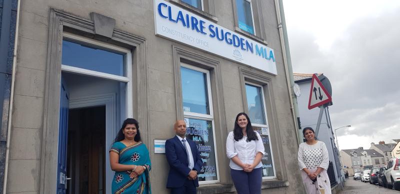 Indian community in County Derry thank local politician