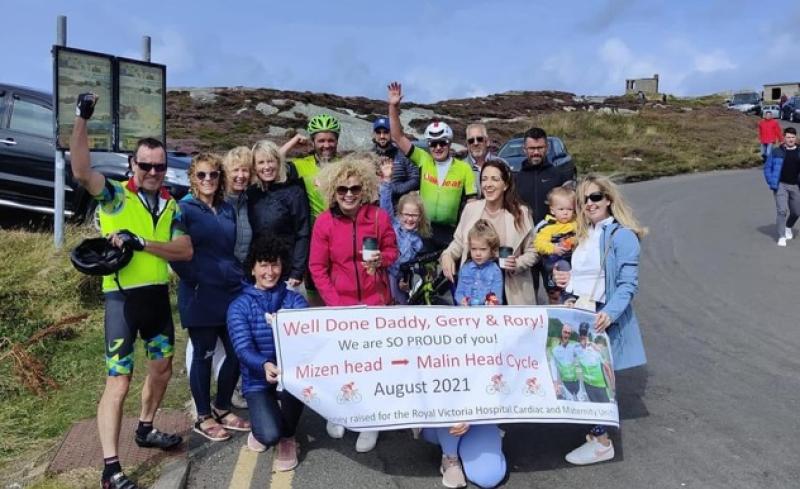John Scullion cycles the length of Ireland in aid of Belfast hospitals