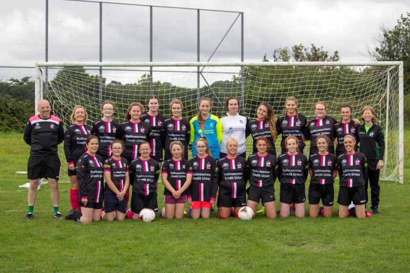 Diamonds are forever: Draperstown Celtic field club's first ever 11-a-side ladies team
