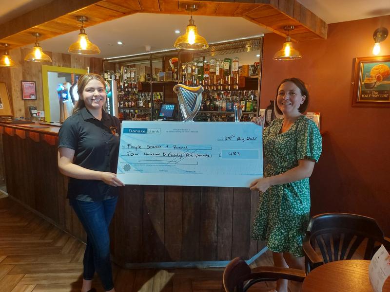 County Derry pub customers support charity in memory of local girl