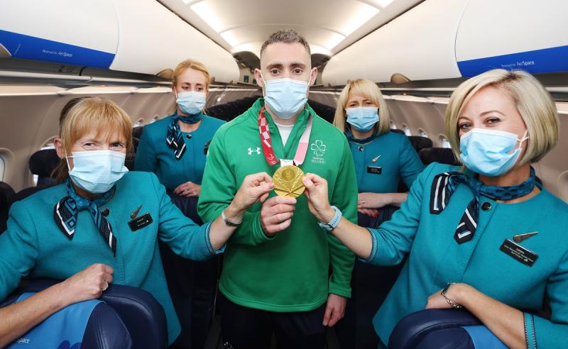 Jason Smyth flies home after another successful Paralympic Games