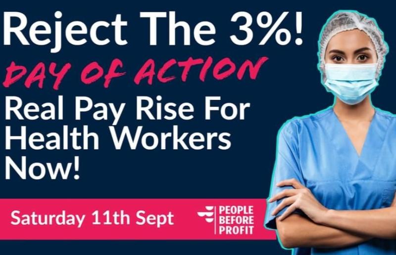 Day of Action in Derry tomorrow in support of health and social care workers