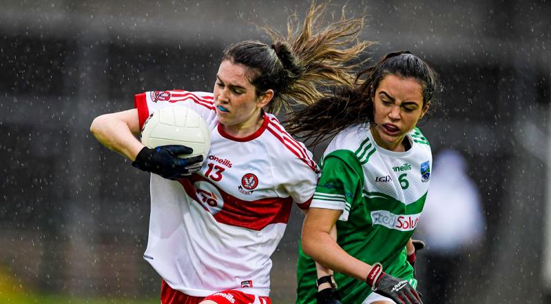 Orla McGeough's goal put Steelstown on their way to victory over Ballymaguigan