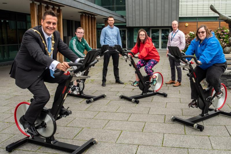 Join the Mayor for a spin and help raise money for Foyle Down Syndrome Trust