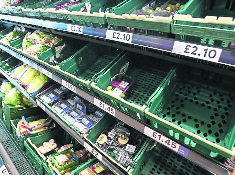 'Lack of drivers' the cause for empty shelves, says Derry truck driver