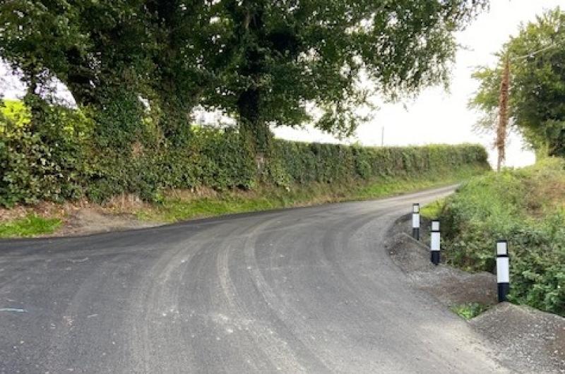Much-needed resurfacing completed on County Derry road