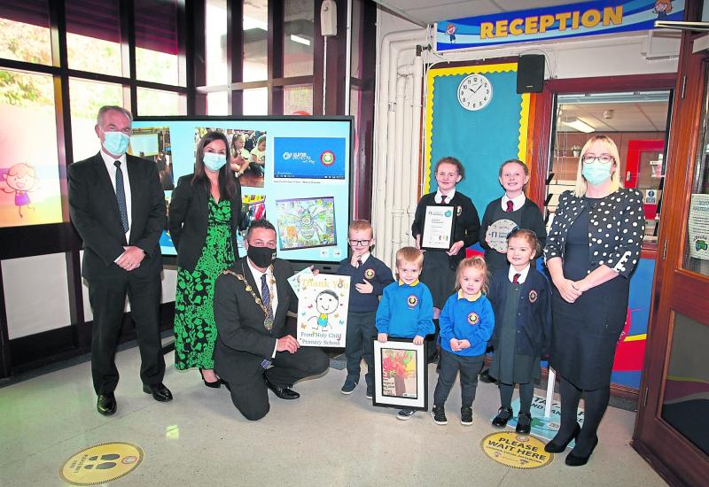 Derry's Holy Child Primary School receives ‘School of Sanctuary’ award