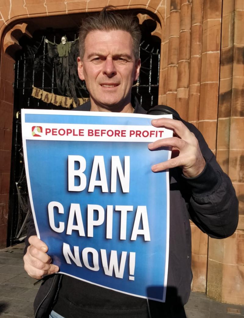 Harkin demands Capita be "booted out" from benefit claim assessment role