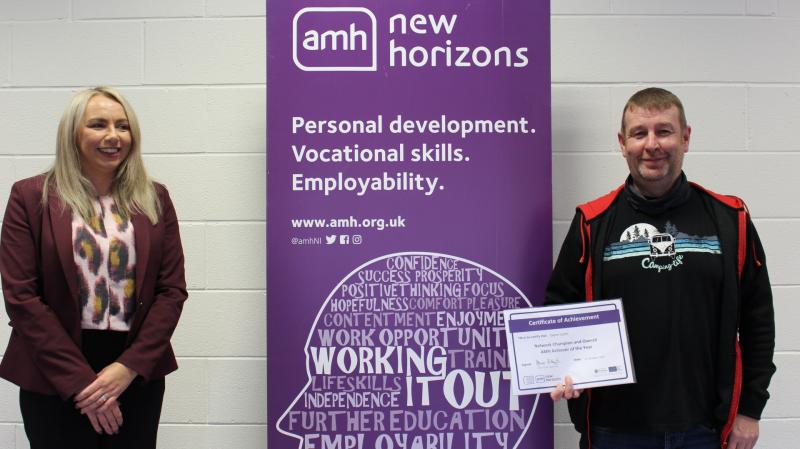 AMH New Horizons Foyle celebrates clients’ achievements 