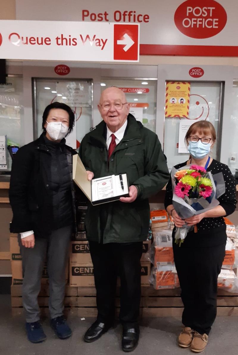 End of an era as 88-year-old Buncrana Road postmaster Jim calls it a day