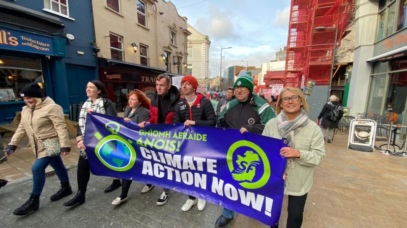 Poots must stop "dithering" on climate action