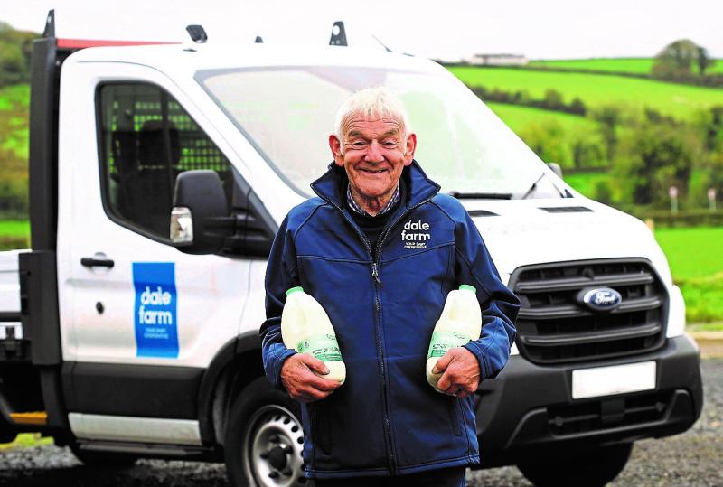 Dale Farm raises a glass of the white stuff to Derry milkman