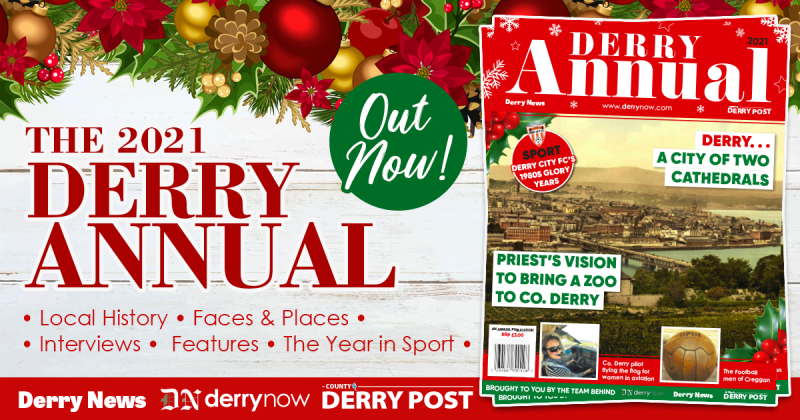 Derry Annual 2021: Second edition of packed Annual now available in local shops