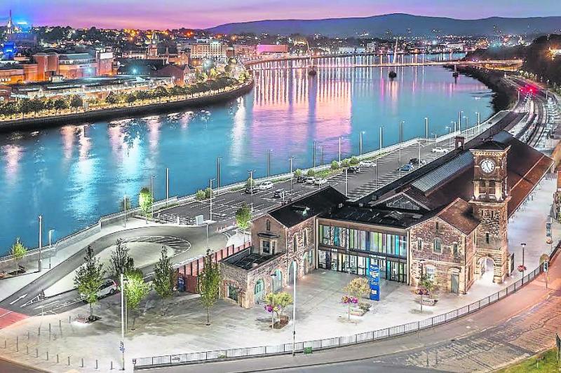 Derry North West Transport Hub on track with prestigious award