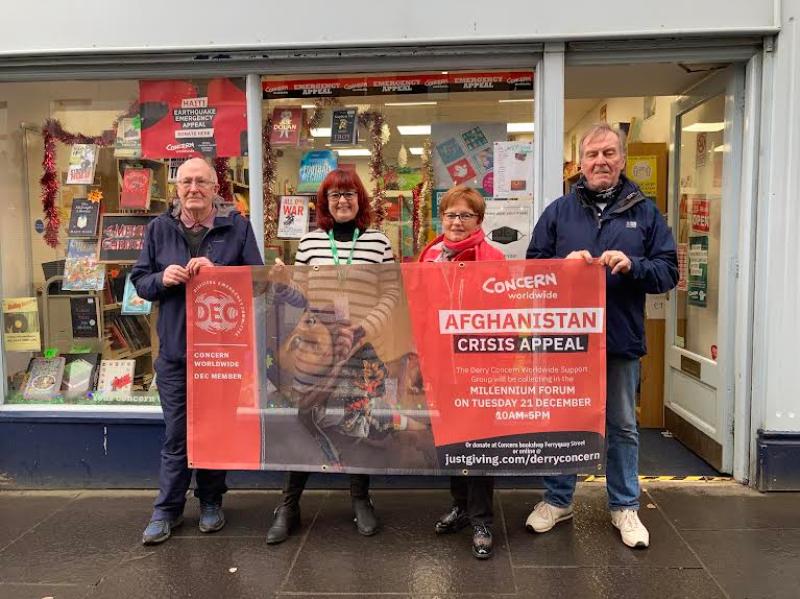 Derry people urged to support Afghanistan Crisis Appeal