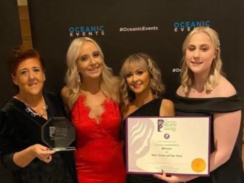 Derry Hairdressers scoop two awards for Hair Salon of the Year 