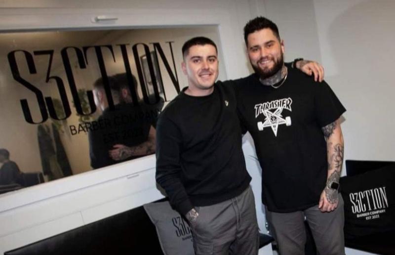 Derry lads open new barbers on their first business venture together