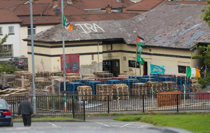 Bogside bonfire.