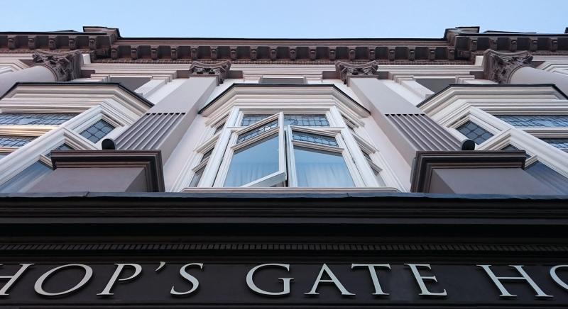 exterior of building after work