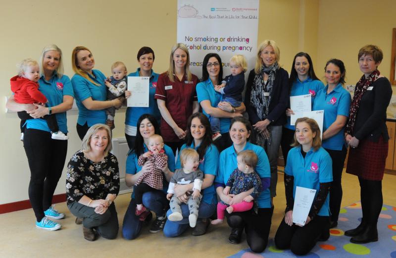 Derry mums breastfeeding peer support volunteers Derry Now