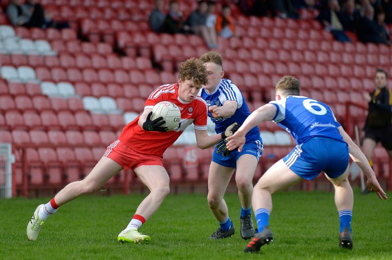 Derry U20s come up short against Monaghan 