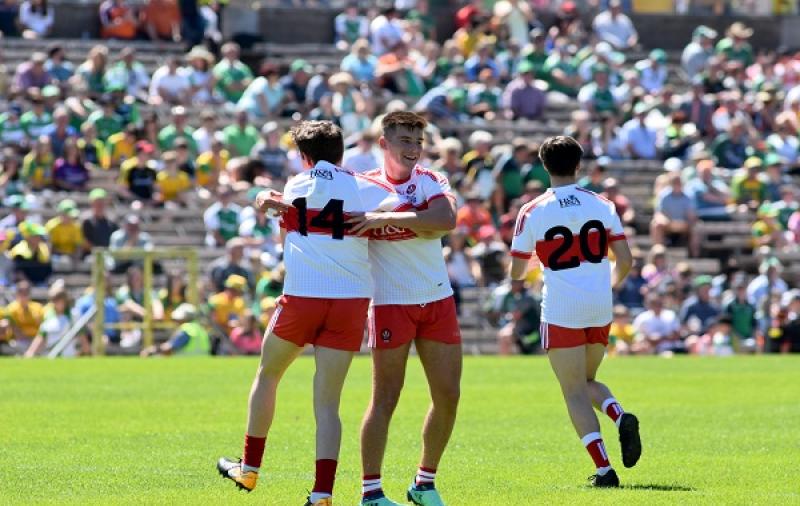 Derry U20 captain Conor Doherty