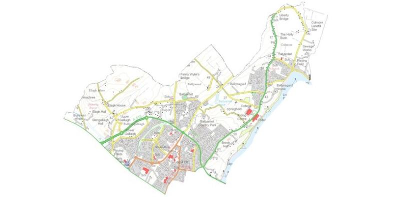 Ballyarnett Map