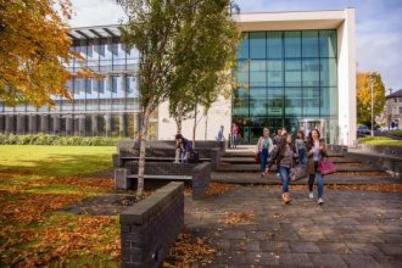 Students at Magee campus in Derry