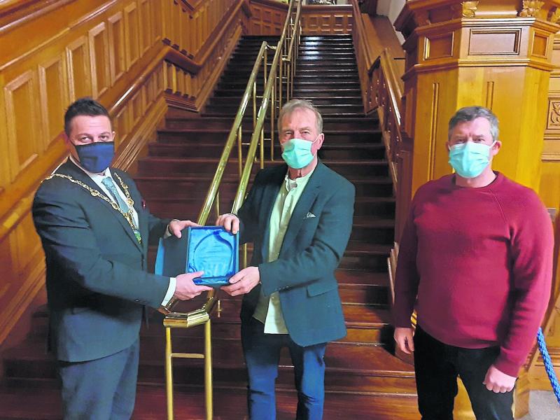 Foyle Paddlers honoured in recognition of the Derry club's 40th anniversary