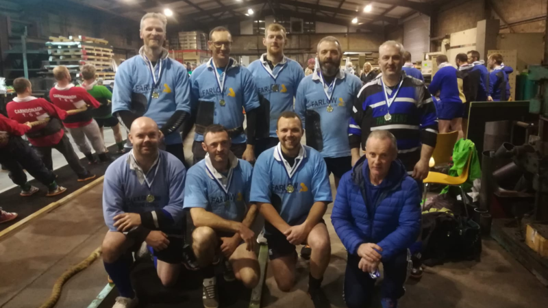 National competition for County Derry tug of war team