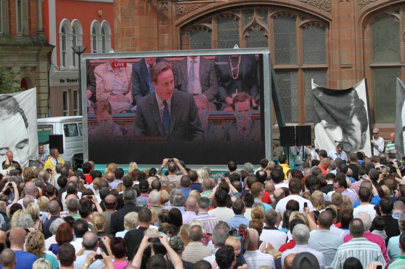 “What happened on Bloody Sunday was both unjustified and unjustifiable. It was wrong.” - David Cameron