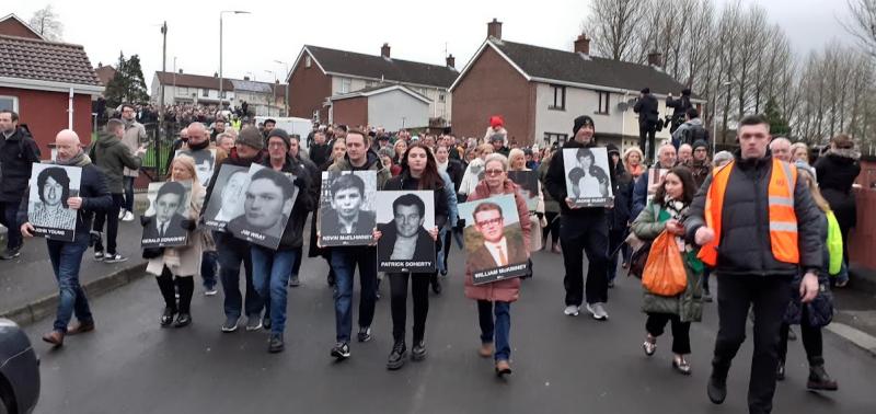 Bloody Sunday: Thousands taking part in 'Families Walk of Remembrance'