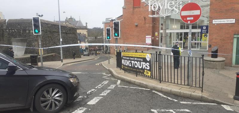 Foyleside Shopping Centre evacuated in bomb alert