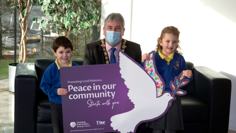 Mayor’s reception recognises Good Relations inspiration