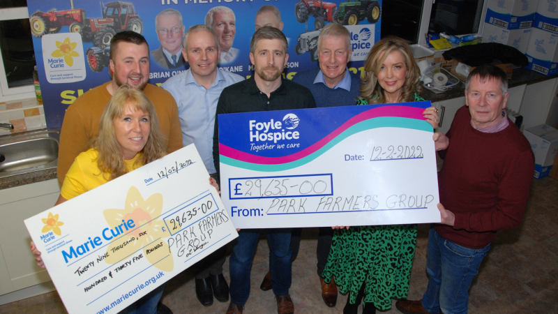 County Derry farmers' group raise over £50,000 for charity